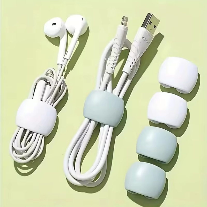 Car Cable Organizer - Earphone Holder Cord Clip Storage Holder