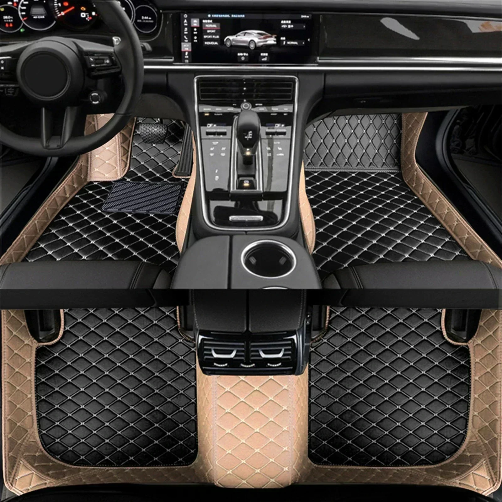 Color Splicing Car Floor Mats  - Car Floor Mat recension och pris