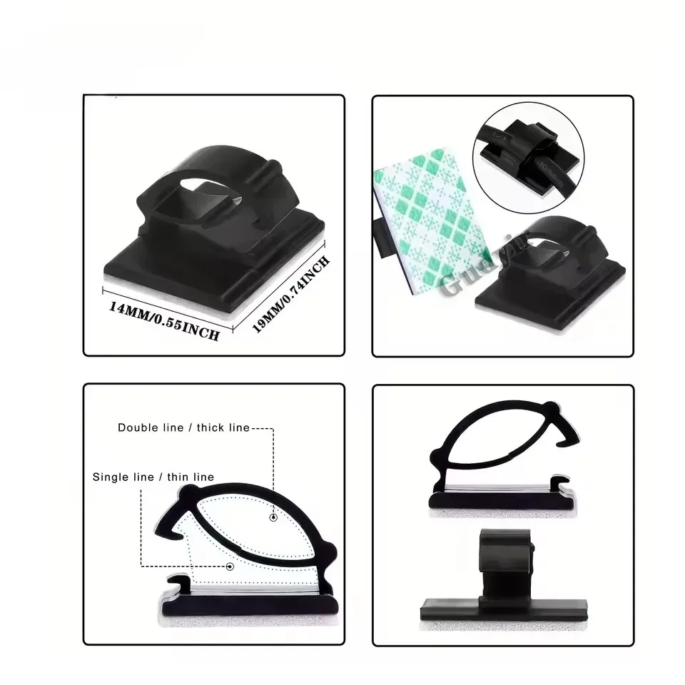 Adhesive Car Cable Charger Lin - Car Cable Organizer recension och pris