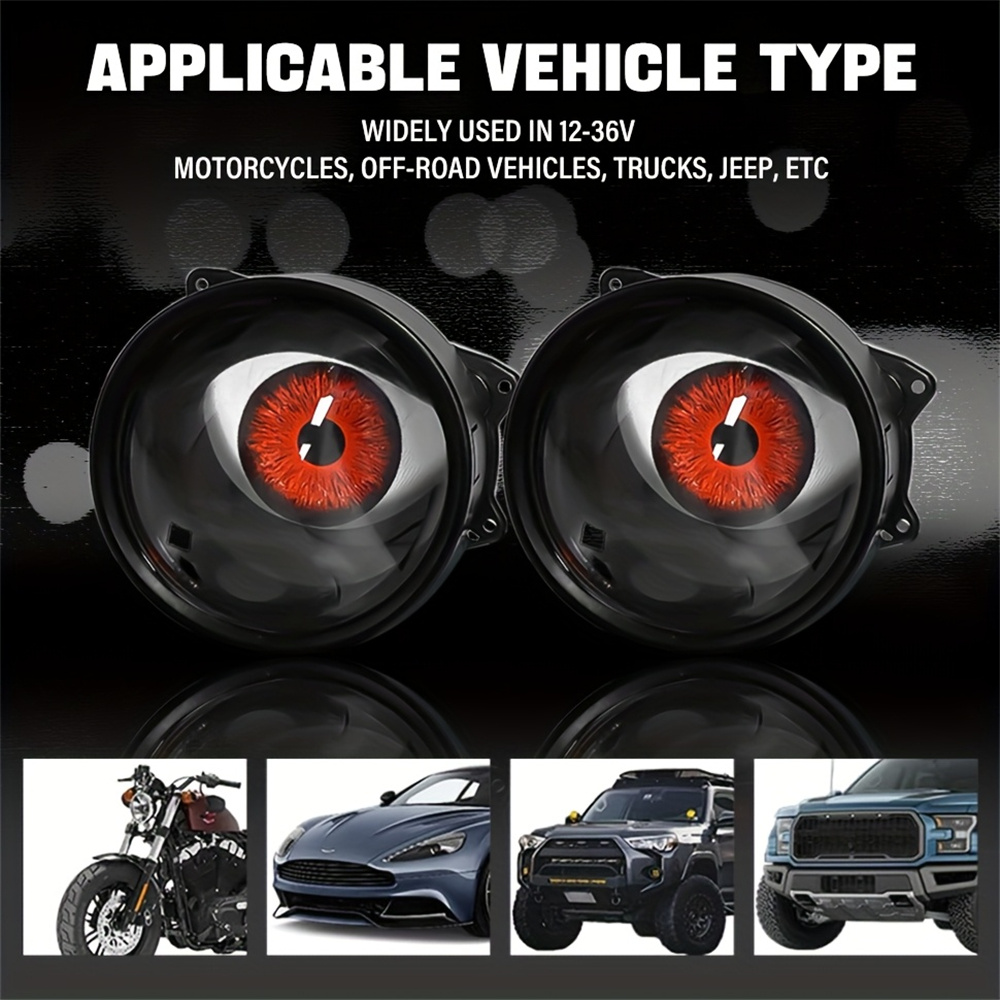  6-Mode Led Dynamic Devil Eye - Car Led Light recension och pris