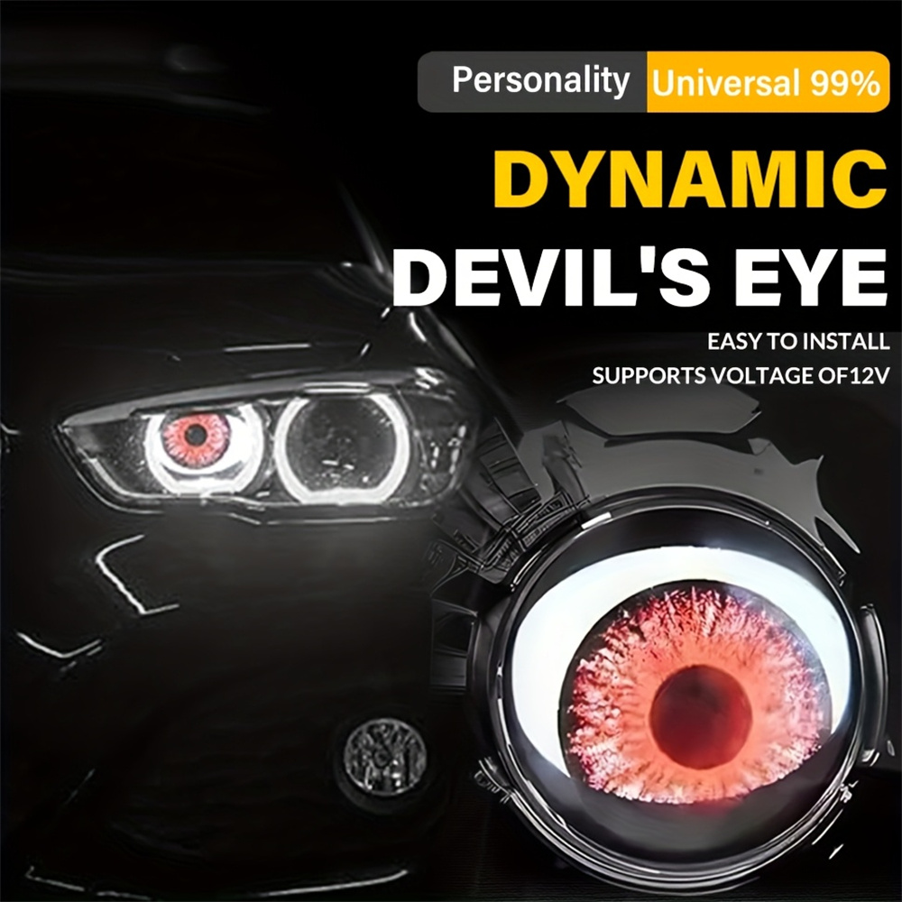  6-Mode Led Dynamic Devil Eye - Car Led Light recension och pris