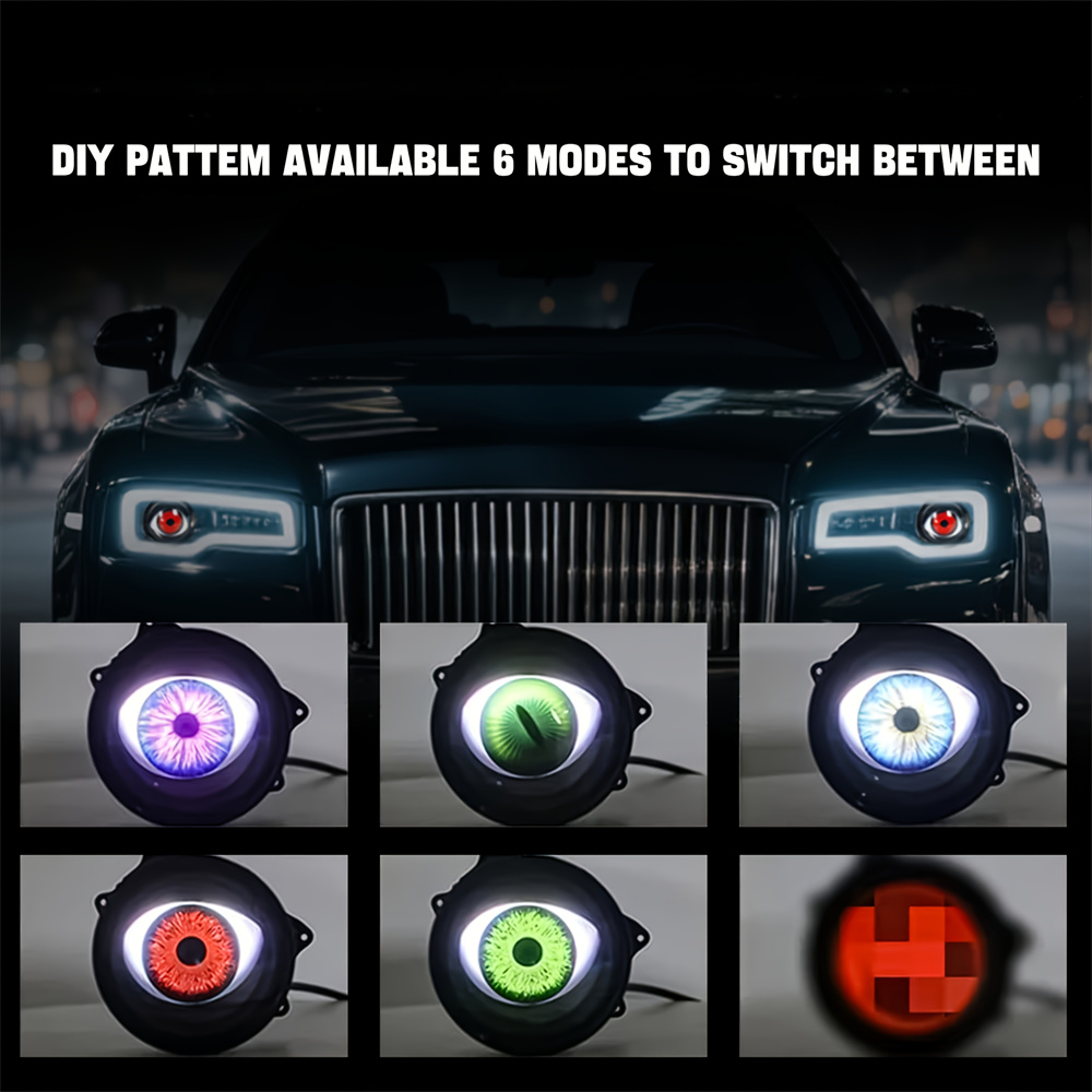  6-Mode Led Dynamic Devil Eye - Car Led Light recension och pris