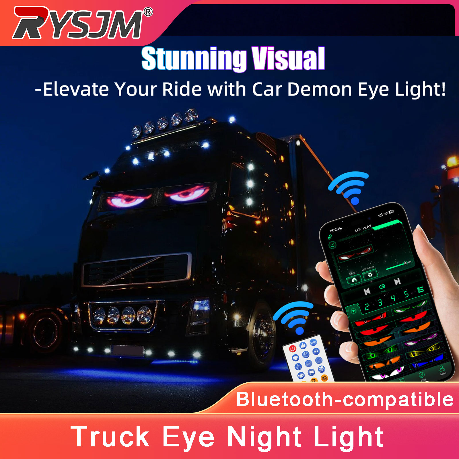 LED Devil Eye Light For Car Tr - Car Led Light recension och pris