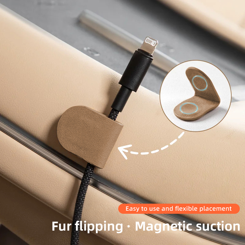 1/2/4PCS Magnetic Car Cable Or - Car Cable Organizer recension och pris