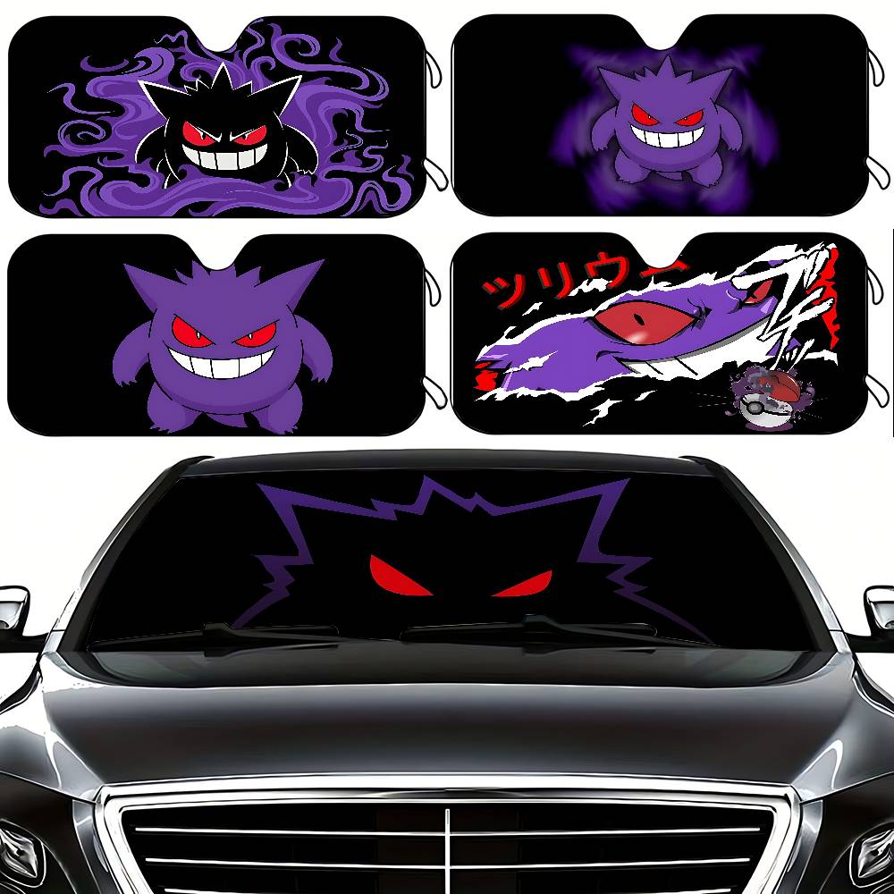 Anime Cute G-Gengar Stylish An - Windshield Sun Shade recension och pris