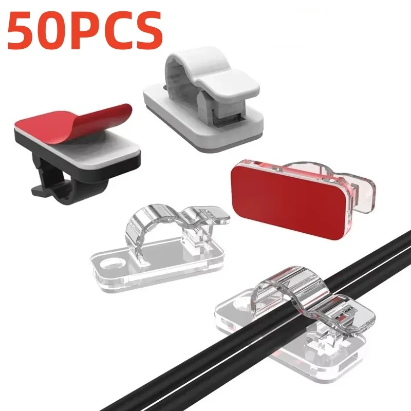 10/50Pcs Self Adhesive Cable C - Car Cable Organizer recension och pris