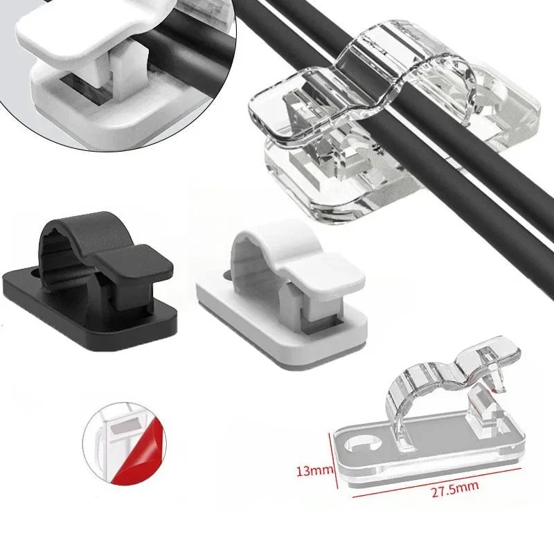 10/50Pcs Self Adhesive Cable C - Car Cable Organizer recension och pris