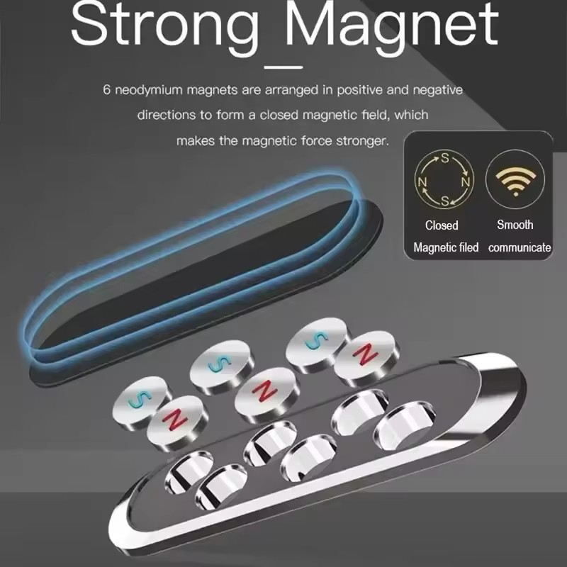Strip Metal Magnetic Phone Hol - Car Phone Holder recension och pris