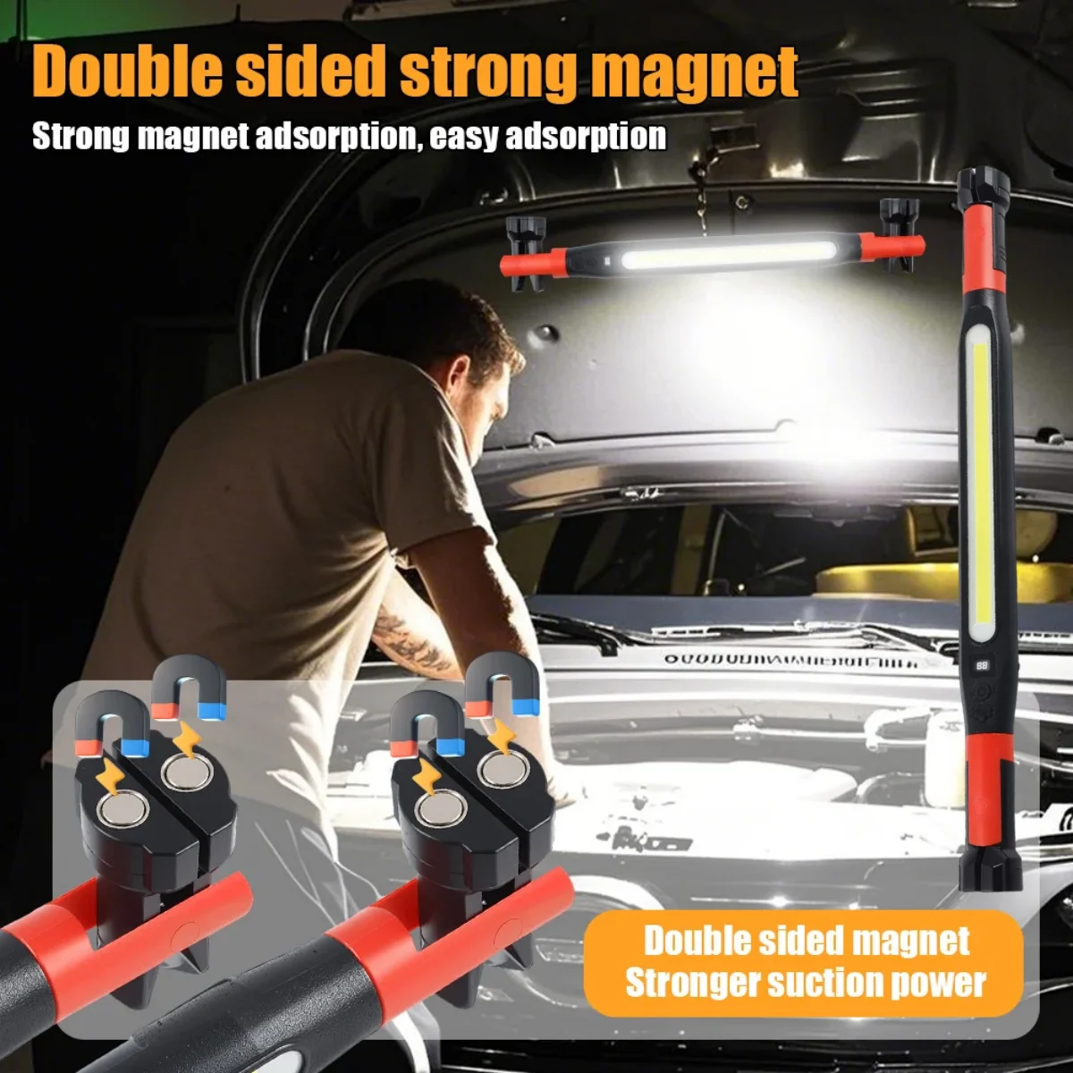 Rechargeable LED Work Light Hi - Car Led Light recension och pris