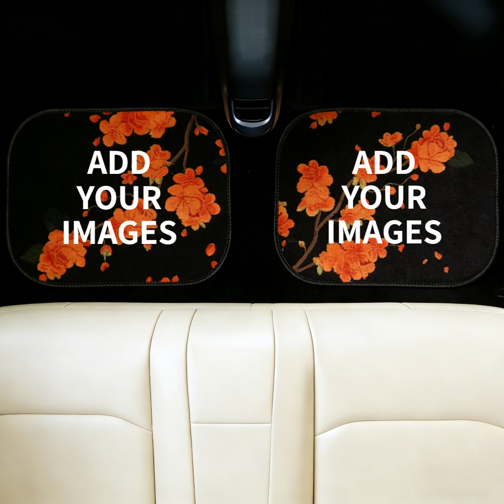 1 Set/2 Sets Custom Car Floor  - Car Floor Mat recension och pris