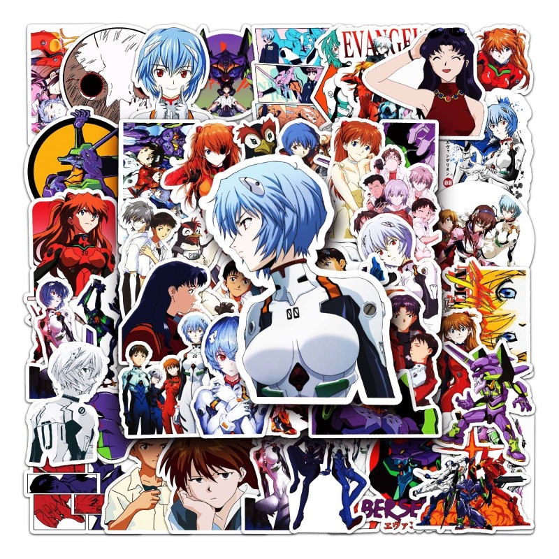 50 Pieces of Neon Genesis Evan - Car Accessories Japanese recension och pris