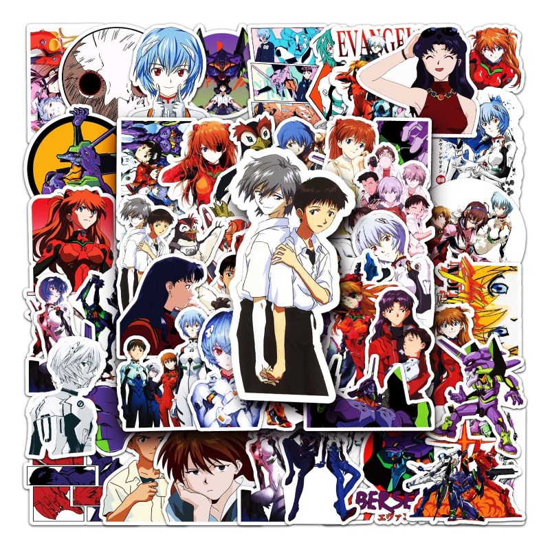 50 Pieces of Neon Genesis Evan - Car Accessories Japanese recension och pris