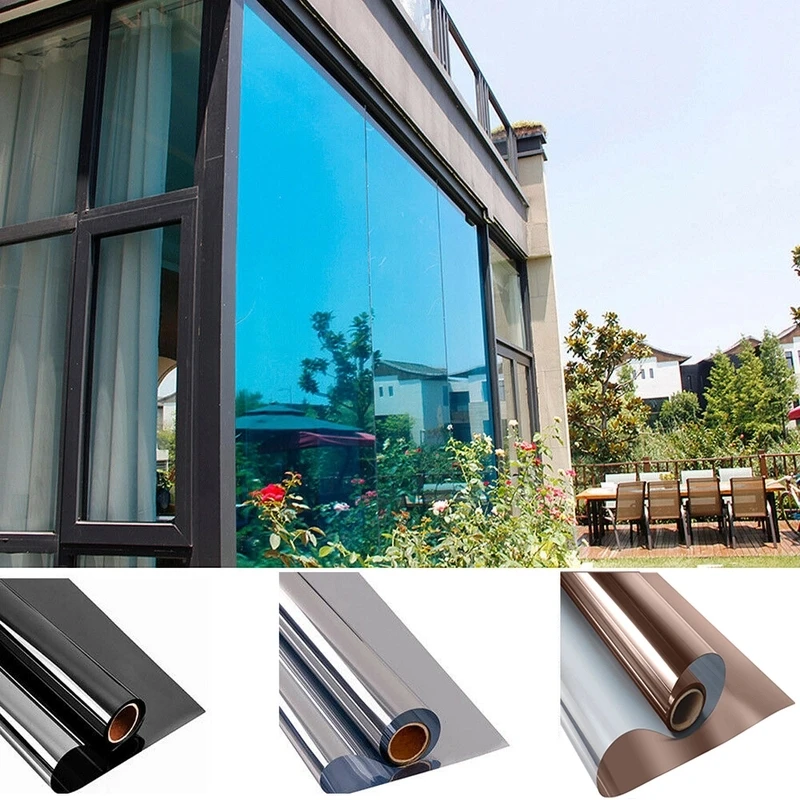 House Window Privacy Film Adhe - Car Mirror recension och pris