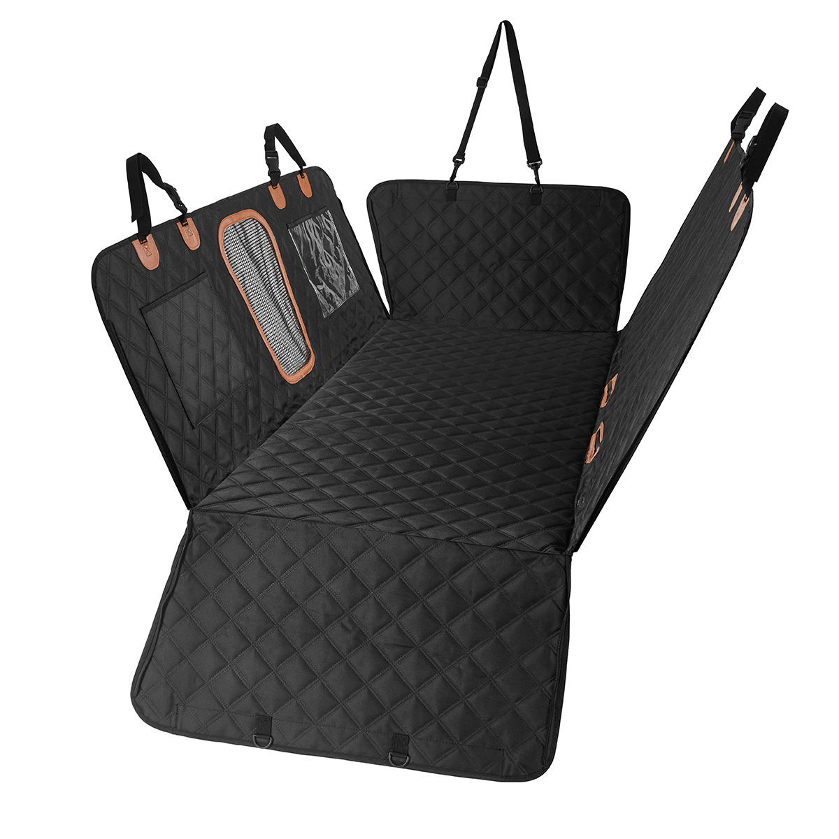 Three-Panel Solid Car Rear-Sea - Car Seat Cover recension och pris