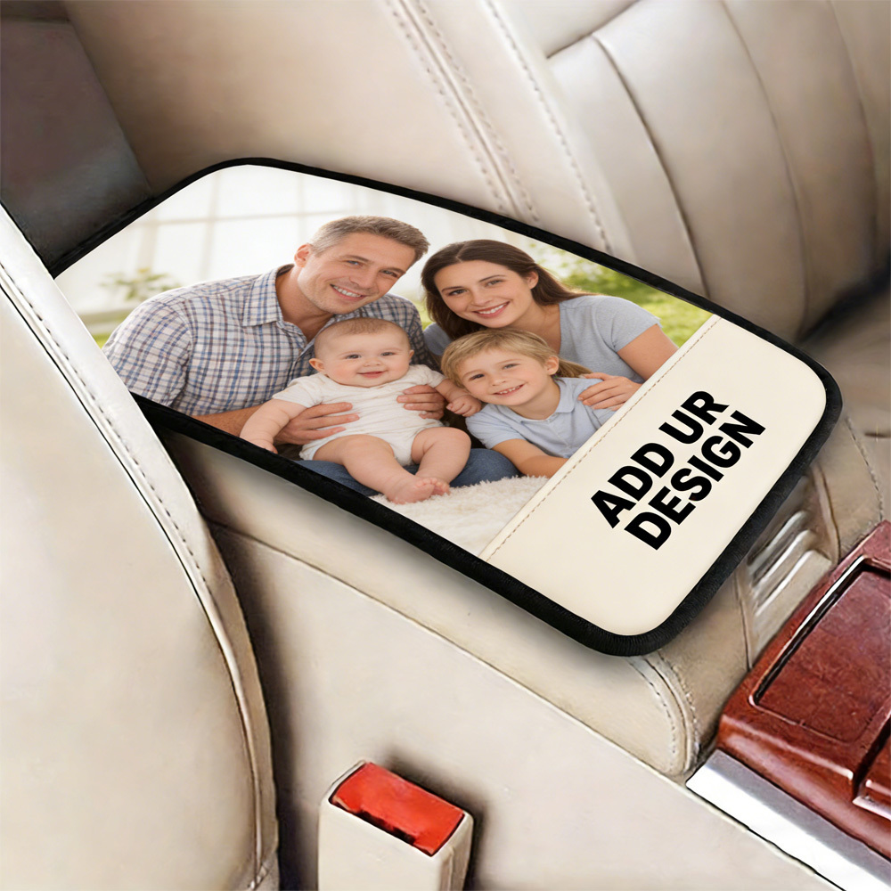 1pc Custom Print Car Armrest C - Car Seat Cover recension och pris