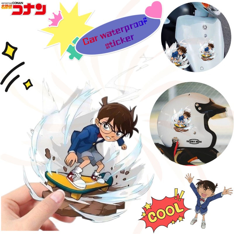 Detective Conan Cartoon Skateb - Car Accessories Japanese recension och pris