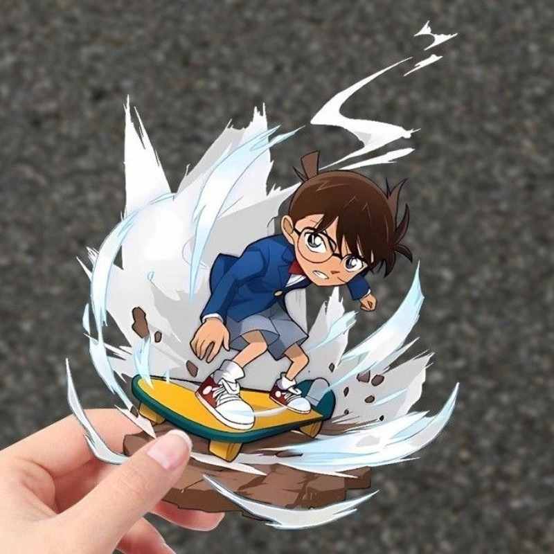 Detective Conan Cartoon Skateb - Car Accessories Japanese recension och pris