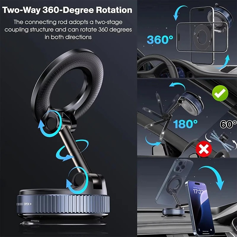 Magnetic Car Phone Holder Vacu - Car Vacuum recension och pris